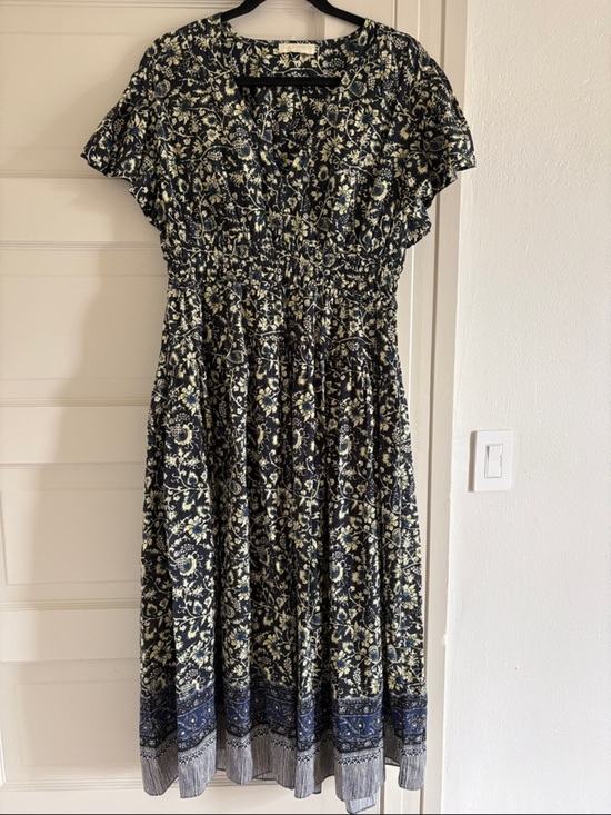 Ulla Johnson Dresses & Skirts - Ulla Johnson Lyria Floral Cotton Blend Midi Dress size 10
